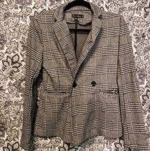 LOVE TREE FLANNEL BLAZER